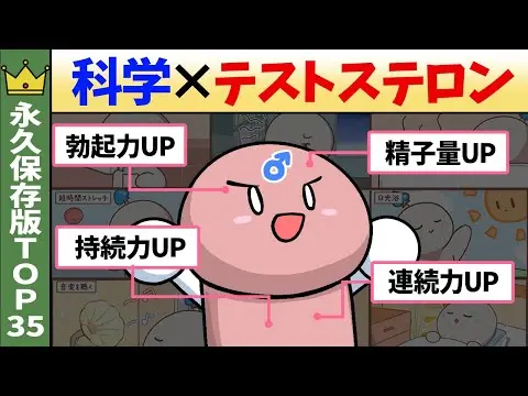 【2025年 性 教育 おすすめ】【永久保存版】テストステロンを増やす方法33選