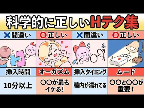 【2025年 性 教育 おすすめ】【新常識】科学的に正しい行為のテクニックまとめ５選