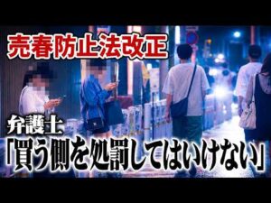 【売春防止法改正⁉︎】買う側だけを罰する問題点を弁護士が解説